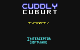 Cuddly Cuburt Title Screen